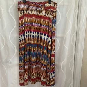 Robert Louis Tie Dye Skirt, Size XL